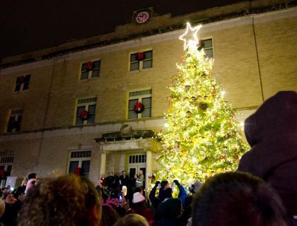 McKinney Christmas tree